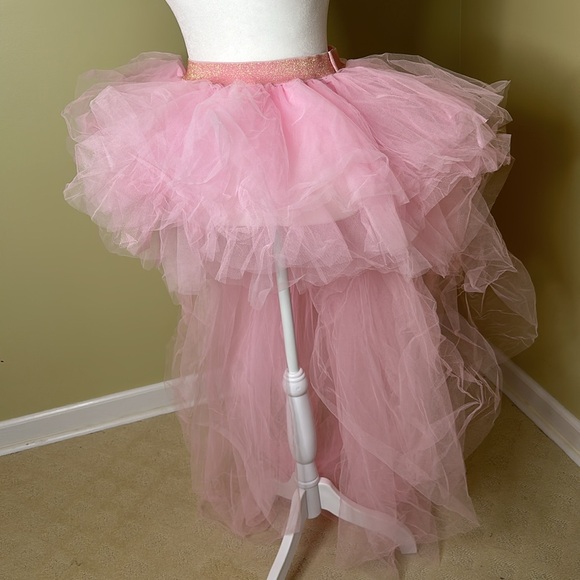NWT Dolls Kill Nymph Princess Pink Tulle Skirt - Picture 3 of 12